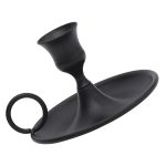 Bougeoir Noir en métal pour décoration intérieure chic