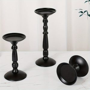 Bougeoir Noir pour décoration intérieure raffinée