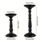 Bougeoir design noir, ajout chic à votre décoration