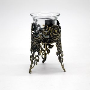 Accessoire de décoration gothique - bougeoir noir