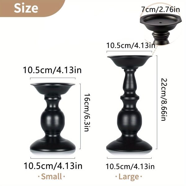 Élément décoratif noir pour ambiance chaleureuse