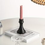 Bougeoir Noir chic pour une ambiance chaleureuse