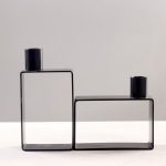 Bougeoir Noir - Style Industriel