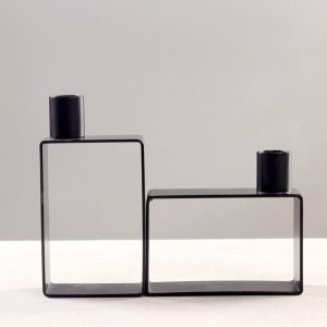 Bougeoir Noir - Style Industriel