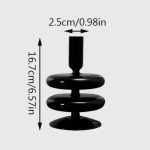 Bougeoir en Verre, ajout élégant