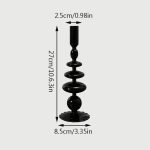 Bougeoir en Verre, idéal pour les soirées