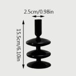 Bougeoir Noir pour une décoration raffinée