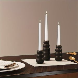 Bougeoir Noir Vintage pour une ambiance élégante