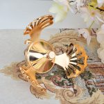 Élément décoratif spirituel : porte bougie unique