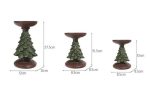 Bougeoir décoratif Sapin de Noël pour célébrations hivernales