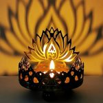 Bougeoir Silhouette Bouddha pour une ambiance spirituelle