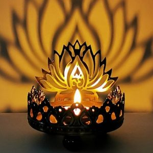 Bougeoir Silhouette Bouddha pour une ambiance spirituelle