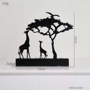 Accessoire en métal pour une ambiance savane élégante
