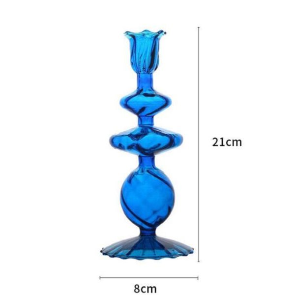 Verre décoratif, support pour soliflore