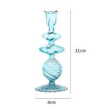 Élégant bougeoir en verre, pièce essentielle déco