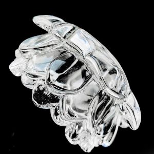 Accessoire décoratif en verre pour bougies