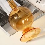 Bougeoir moderne en verre