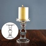 Bougeoir en verre pour ambiance chaleureuse