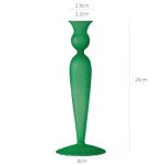 Bougeoir en verre pour événements spéciaux