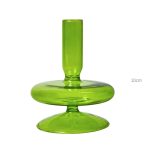 Verre vert d'eau, élément de décoration