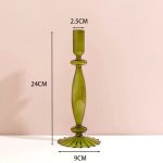 Verre vert olive pour ambiance chaleureuse