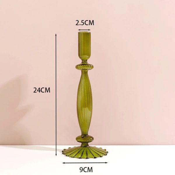 Verre vert olive pour ambiance chaleureuse