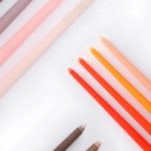 Bougie Pastelle - 4 Tons colorés pour une ambiance chaleureuse