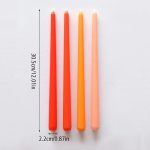 Bougie colorée de quatre tons, ajout de charme à votre maison