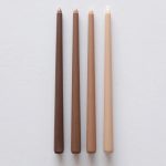 Bougie colorée aux teintes pastelles pour éclairer votre décor