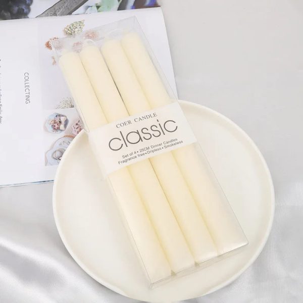 Bougies colorées pastel, ajout charmant à votre déco