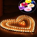 Bougies colorées citronnelle pour ambiance estivale