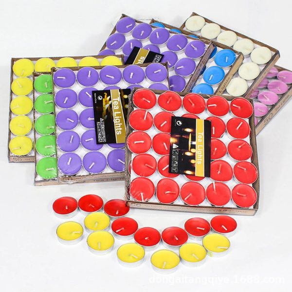 Bougies citronnelle colorées - Parfaites pour extérieur