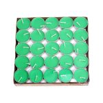 Bougies citronnelle colorées pour soirées d'été