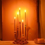 Chandelier 5 chandelles pour une ambiance raffinée