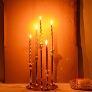 Chandelier 5 chandelles pour une ambiance raffinée