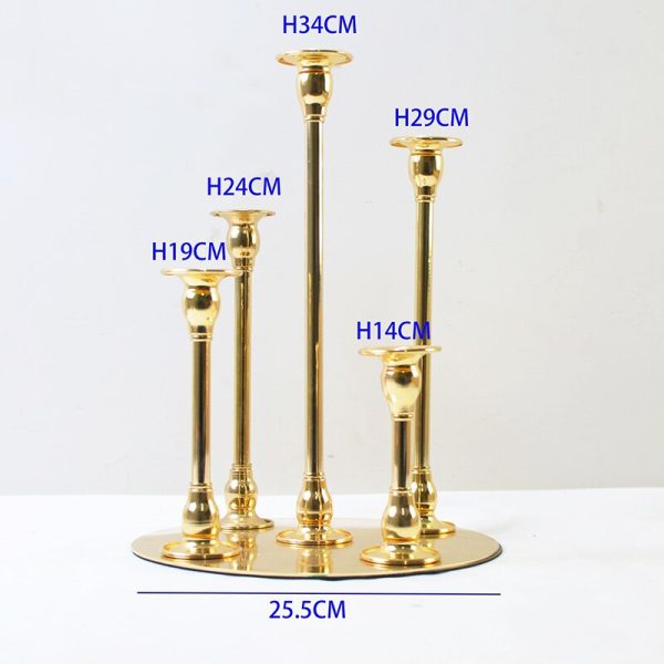 Accessoire de table : candélabre à cinq branches