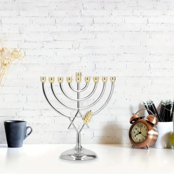 Candélabre 7 branches - Etoile de David