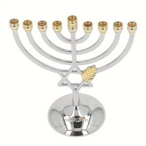 Candélabre traditionnel juif à 7 branches