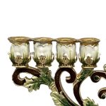 Décoration 9 branches pour la fête des lumières