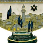 Candélabre 9 branches, pièce maîtresse pour Hanoucca