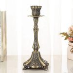 Stylé Candélabre Ornementé en Bronze pour Intérieur