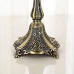 Candélabre en Bronze avec 5 Branches Élégantes