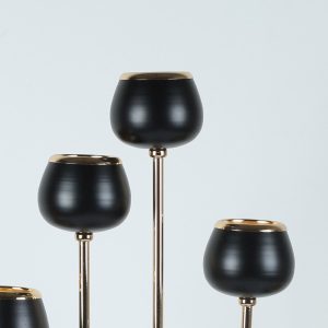 Stylé candélabre 5 branches pour un éclairage contemporain