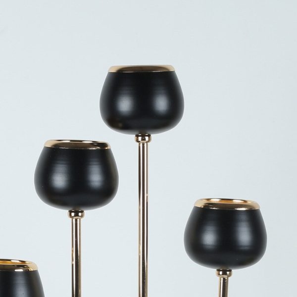 Stylé candélabre 5 branches pour un éclairage contemporain