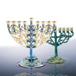 Candélabre 9 branches pour la Fête des Lumières