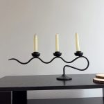 Chandelier 3 branches design sobre et raffiné