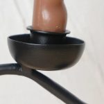 Éclairage doux avec chandelier 3 bougies Onde