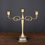 Chandelier classique 3 branches en bronze