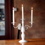 Chandelier 3 branches au style campagne élégant