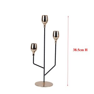 Chandelier 3 branches pour une ambiance chic et chaleureuse